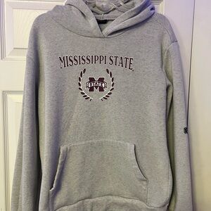Gray Mississippi State Hoodie